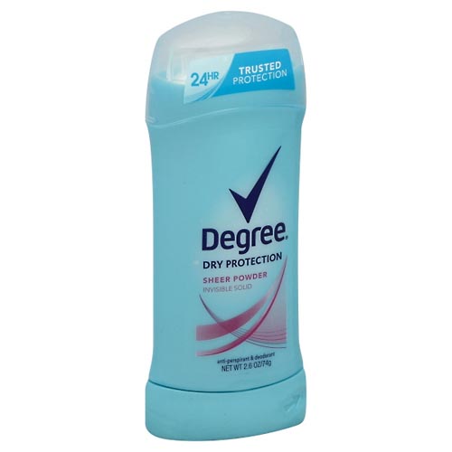 Image for Degree Anti-perspirant & Deodorant, Invisible Solid, Sheer Powder,2.6oz from Field Pharmacy LLC