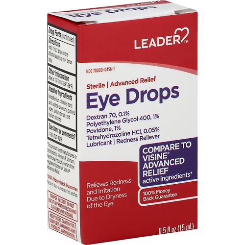 Image for Leader Eye Drops, Advanced Relief,0.5oz from Field Pharmacy LLC