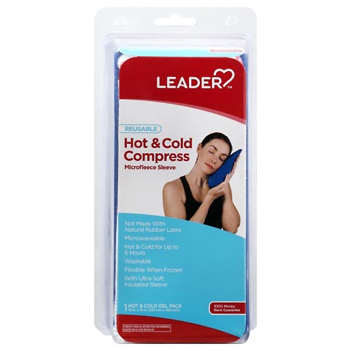 Image for Leader Hot & Cold Compress, Reusable,1ea from Field Pharmacy LLC